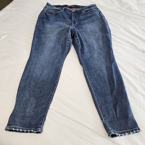 JUDY BLUE BOYFRIEND FIT Size 18W Jeans Denim Pants Style JB8262624DK-PL - Picture 1 of 14